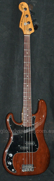 ~SOLD~Fender USA 1978 Precision Bass MOCHA BROWN LEFTY